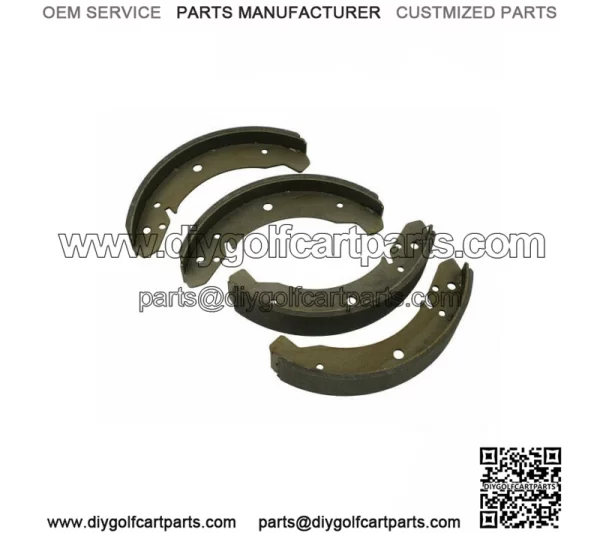 Brake Shoes Drum Brake Set Rear 04940 I for Mega Club, Club II