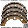 Golf Cart Brake Shoes, Replacement Brake Pads for Club Car DS&Carryall(Manual Adjust) 1981-1994, E-Z GO G&E 1982-1986, for Yamaha G1 1979-1981, Columbia Par Car G&E 1986-2017 - Image 2