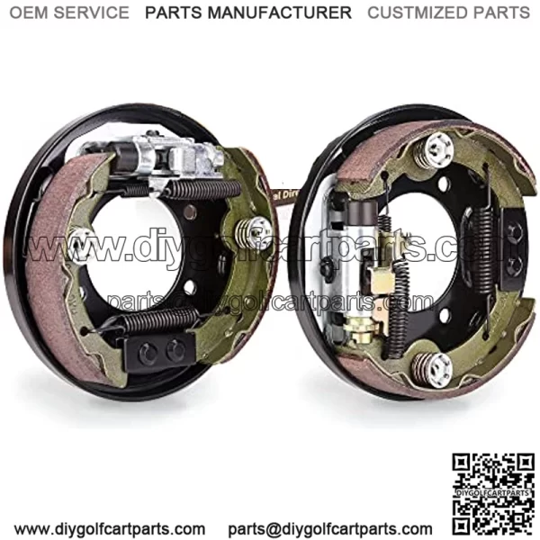 Golf Cart Brake Assembly with Brake Shoes 2 PCS for EZGO TXT PDS Medalist 1996-up Yamaha G14 G16 G19 G20 G21 G22 Driver and Passenger Side 70998-G02 70998-G01 70998-G02 - Image 2