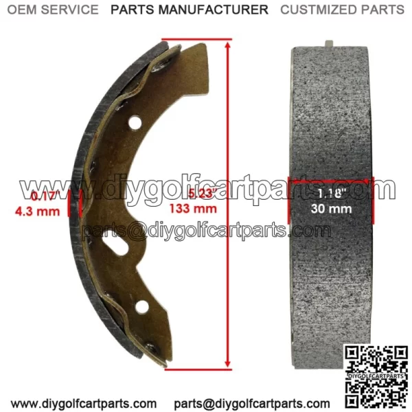 Set Of Brake Shoe For EZGO Golf Cart MPT 800 1200 - Image 2