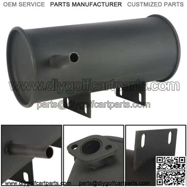 For EZGO 2 Cycle gas Golf Cart Muffler 14396-G1 15460-G1 16547-G1 (1976-1987)