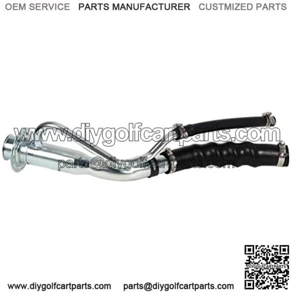 Fuel Tank Filler Neck Hose Fit for 92-96 Ford E-150 Econoline 92-96 Ford E-150 Econoline Club Wagon 92-96 Ford E-250 Econoline 92-96 Ford E-350 Econoline 92-96 Ford E-350 Econoline Club Wagon