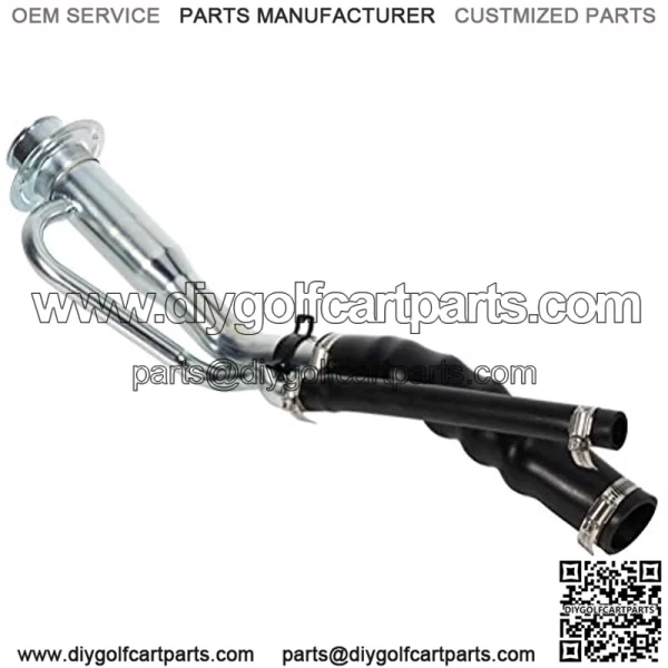 Fuel Tank Filler Neck Hose Fit for 92-96 Ford E-150 Econoline 92-96 Ford E-150 Econoline Club Wagon 92-96 Ford E-250 Econoline 92-96 Ford E-350 Econoline 92-96 Ford E-350 Econoline Club Wagon - Image 3