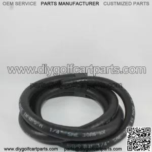 5 ft. Roll of 1/4" ID Fuel Line Golf Cart EZ-GO Club Car & More Made In The USA