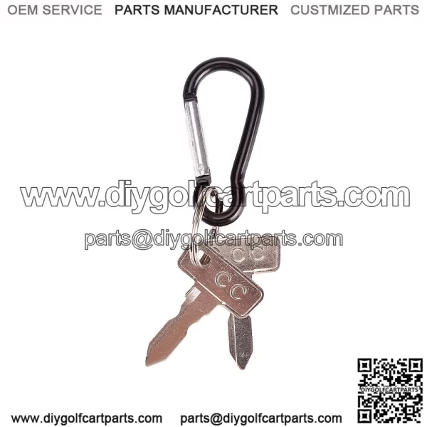 UK G14,G16,G19,G22,G29/Drive Gas/Electric Golf Cart Replacement Ignition Keys - Image 2