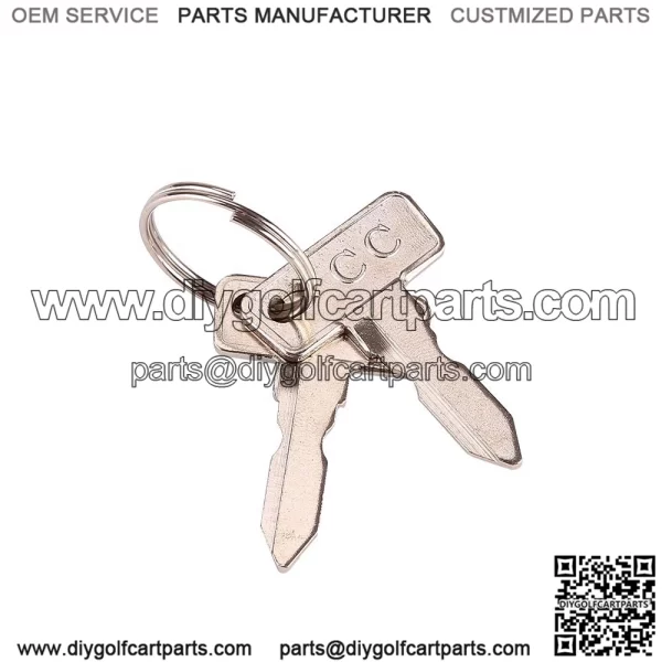 UK G14,G16,G19,G22,G29/Drive Gas/Electric Golf Cart Replacement Ignition Keys - Image 3
