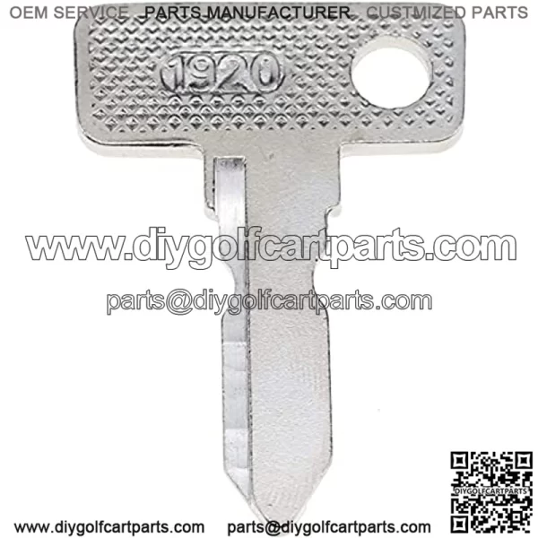 5 PCS Ignition Keys 1012505 AM10079 17063-G01 Fit for 1982-Up Club Car Precedent DS Gold Carts - Image 3