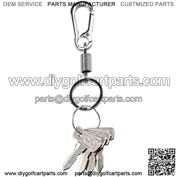 4 Pack Golf Cart Keys for Club Car DS 1982-up, Club Car Precedent 2004-up, Replace OEM 1012505 - Image 3