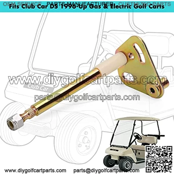 Golf Cart Accelerator Pivot Rod Assembly Kit Fits Club Car DS Gas & Electric Golf Carts Years 1996-Up 1020260-01 - Image 3