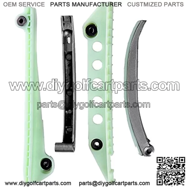 Timing Chain Kit Cam Gear Crank Sprocket Tensioners Guide Rails fits for 1997-2010 Ford F-150 Explorer Expedition 4.6L SOHC VIN 6 W 90387SG - Image 4