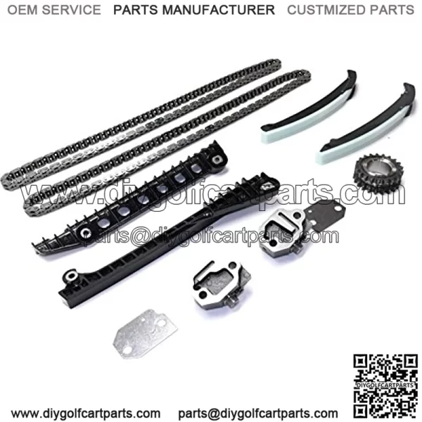 Evan-Fischer Timing Chain Kit Compatible With Ford F-350 Ford F-250 Ford F-150 Expedition Excursion E-150 E-350 E-250 Econoline Club Wagon Club Wagon Lincoln Navigator 5.4L SOHC - Image 3