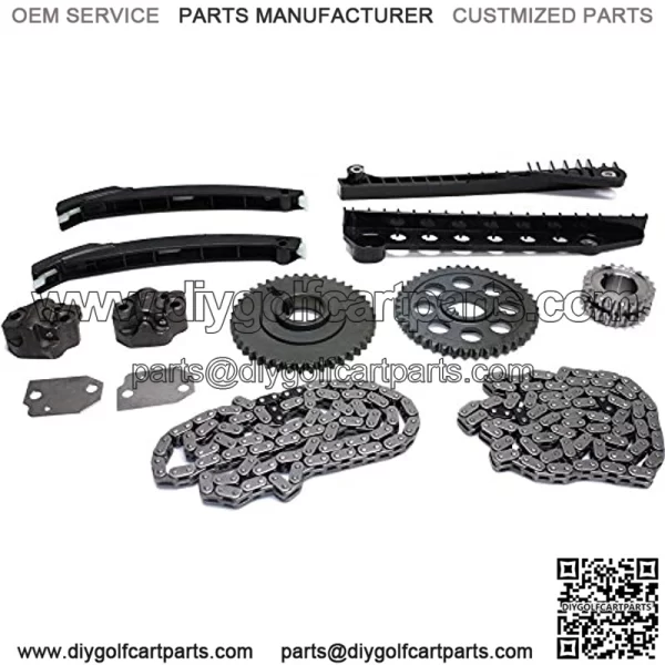 Evan-Fischer Timing Chain Kit Compatible With Ford F-250 F-150 F-350 Expedition Excursion E-150 E-250 E-350 Econoline Club Wagon 2002-2008 8 Cyl 5.4L - Image 2