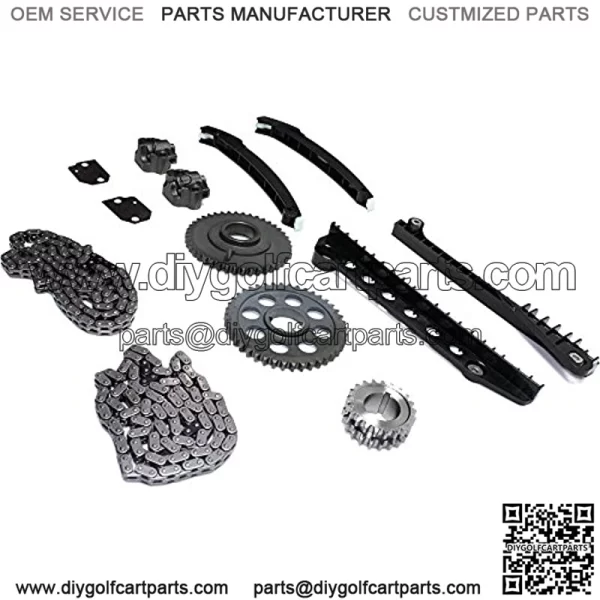 Evan-Fischer Timing Chain Kit Compatible With Ford F-250 F-150 F-350 Expedition Excursion E-150 E-250 E-350 Econoline Club Wagon 2002-2008 8 Cyl 5.4L - Image 3
