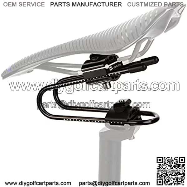 Bicycle Shock Absorber- Bicycle Saddle Alloy Spring Steel Suspension Device, Road Bike Seat Shock Absorber Cycling Parts
