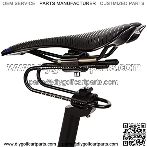 Bicycle Shock Absorber- Bicycle Saddle Alloy Spring Steel Suspension Device, Road Bike Seat Shock Absorber Cycling Parts - Image 2