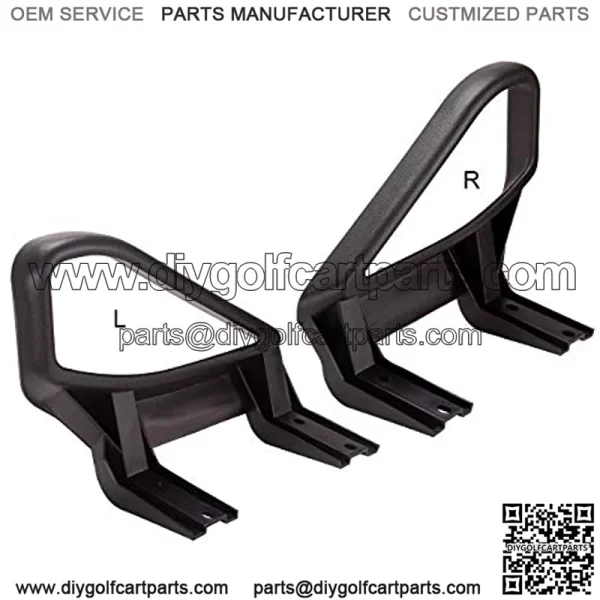 Golf Cart Arm Rest Hip Restraint for TXT 1994-up Gas & Electric Driver and Passenger Side (1 Pair Left + Right) - Image 3