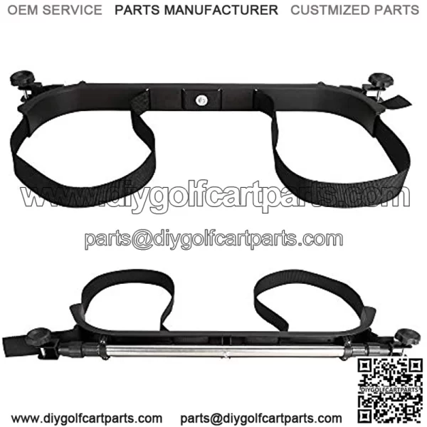 Universal Golf Cart Rear Seat Bag Attachment Bracket for EZGO Club Car Yamaha - Image 4