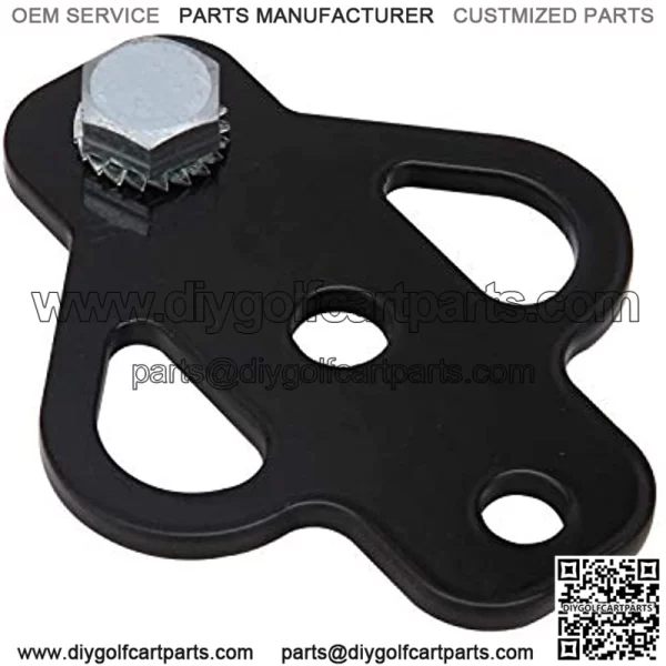3-Way Trailer Hitch Adapter Receiver Hitch for Lawn Mower Three Way ATV Hitch Attachments for Golf Cart Garden Tractor Flat Towing Tow Ball Mount Lawn Mower Chain and Tow Strap (1),Lowest price in 30 - Image 3
