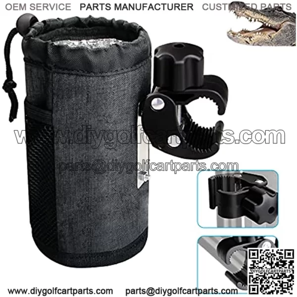 4-FQ Cup Holder for Motorcycle,Bike Cup Holder Handlebar with Alligator Clamp ATV Cup Holder Bicycle Drink Holder for Motorcycle,Scooter, Kayak,Boat,Bike Water Bottle Holder,25% coupon applied at chec