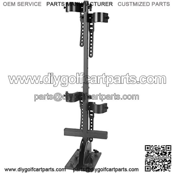UTV Gun Holder, Floor Mount Vertical Gun mount Compatible with Polaris Ranger General Can Am Defender Kawasaki Golf cart