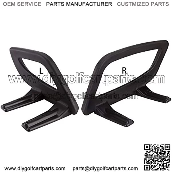 Front Armrest Hip Restraint for Yamaha G29 / Drive Golf Cart, Driver and Passenger Side, OEM# JW1-K8361-00 JW1-K8362-00, 1 Pair - Image 2