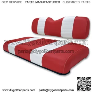 Gas Red White Seat Cushion Set (Fits 1988-1994)