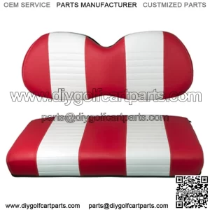 Precedent Red White Seat Cushion Set (Fits 2004-Up)