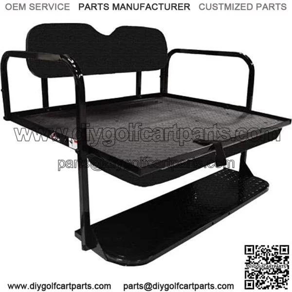 Club Car DS Rear Seat (00.5-Up Models) Steel Frame - Mach1
