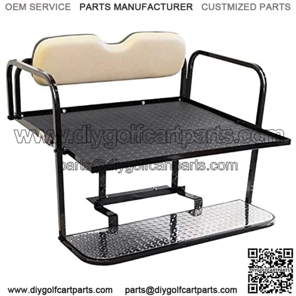Mach2 Aluminum Rear Flip Seat for Club Car Precedent - Image 2
