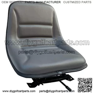 Forklift Universal Seat Forklift Suspension Seat Excavator Seat Waterproof with Sliding Track Adjustable