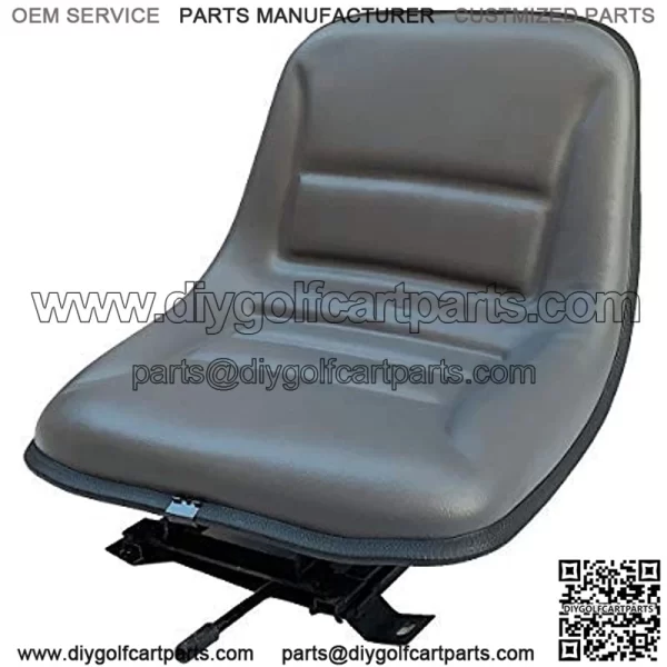 Forklift Universal Seat Forklift Suspension Seat Excavator Seat Waterproof with Sliding Track Adjustable - Image 2