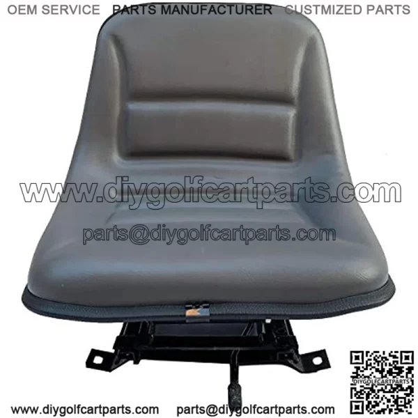 Forklift Universal Seat Forklift Suspension Seat Excavator Seat Waterproof with Sliding Track Adjustable - Image 3