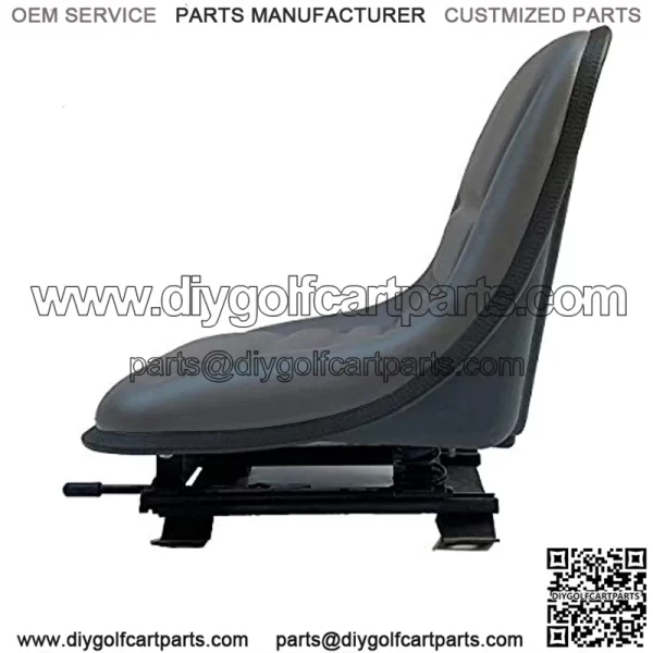 Forklift Universal Seat Forklift Suspension Seat Excavator Seat Waterproof with Sliding Track Adjustable - Image 4