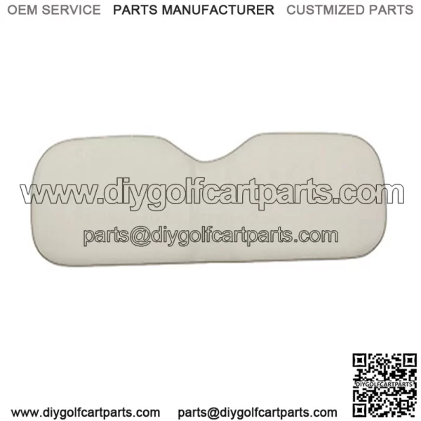 EZGO RXV Golf Cart Oyster Seat Back Assembly