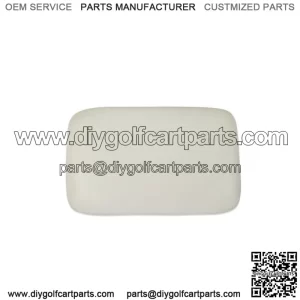 White Seat Back Assembly for EZGO Marathon - 1973-94 Golf Cart