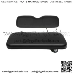 New Black Golf Cart Front Seat Cushion Set Fits EZGO GOLF CART TXT