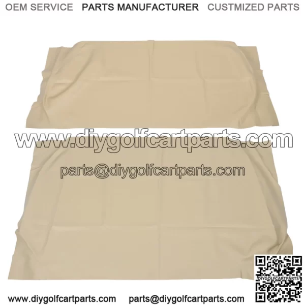 Golf Carts - Buff Front Seat Cover  For Club Car #101998201/102060501 DS 2000.5+