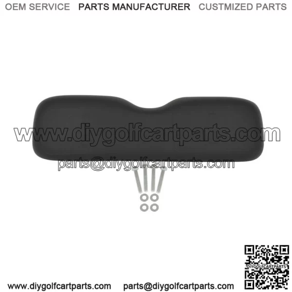 Fits E-Z-GO TXT Golf Cart Front Back Cushion Black