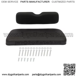 For EZGO TXT Balck Golf Cart Front Cushion Set Seat Kits