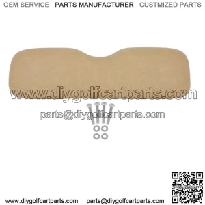 New Tan Golf Cart Front Back & Seat Cushions Set Fits EZGO TXT