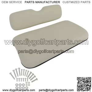 Golf Cart New Front Cushion Set White Fit For EZGO RXV