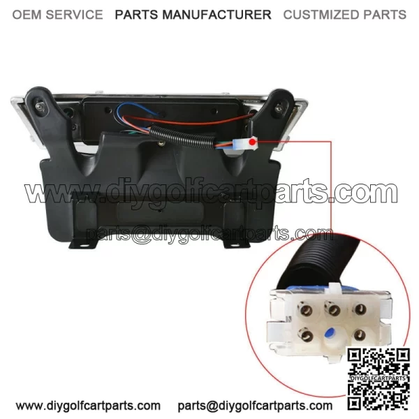 For Club Car Precedent 2004-2008 Golf Cart LED Headlight Tail Light Kit 12V - Image 3