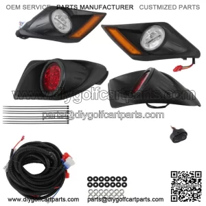 Fits For Yamaha Drive2 Golf Cart LED Headlight Taillight Light Kit ( 2017-Up )