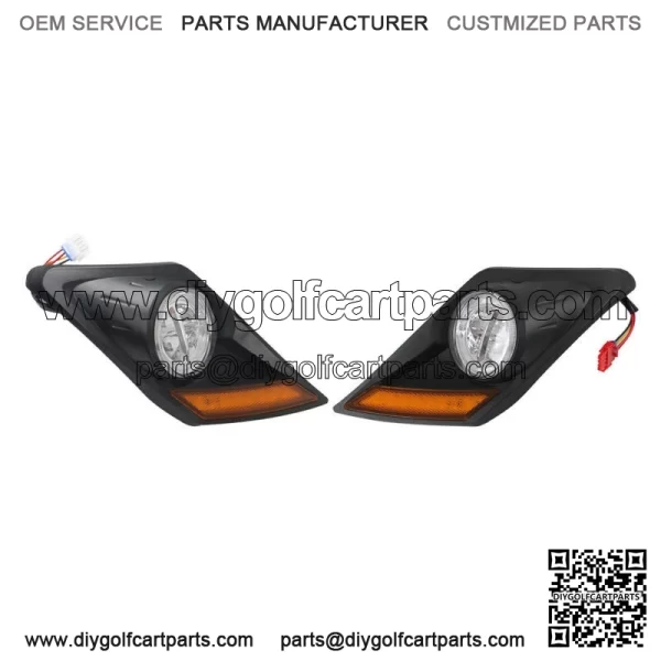 Fits For Yamaha Drive2 Golf Cart LED Headlight Taillight Light Kit ( 2017-Up ) - Image 4