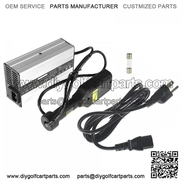 36 Volt 5Amp Battery Charger "D" Style For TXT Medalist EZ-GO Golf Cart - Image 2
