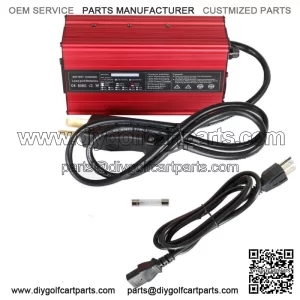 For Club Car Yamaha EZGO - "Crowfoot" Style Plug 36 Volt 12Amp Golf Cart Charger
