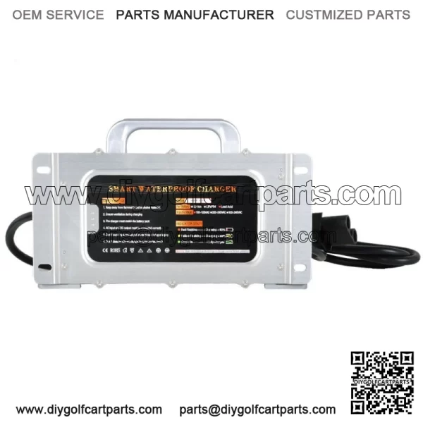Golf Cart - 48 Volt 15 Amp Battery Charger -2 Pin Handle For Yamaha G19/G22 - Image 3