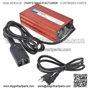 Fits For E-Z-GO TXT Golf Carts Models 36V 18A Battery Charger - "D" Style Plug