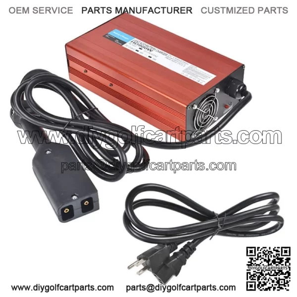 Fits For E-Z-GO TXT Golf Carts Models 36V 18A Battery Charger - "D" Style Plug