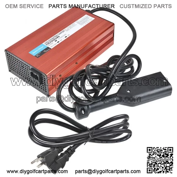 Fits For E-Z-GO TXT Golf Carts Models 36V 18A Battery Charger - "D" Style Plug - Image 3
